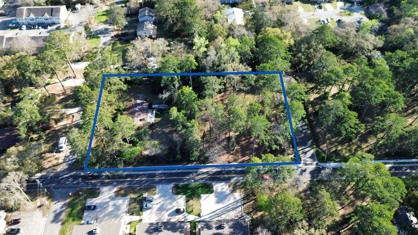 1.6 Acres of Land with Home for Sale in Tallahassee, Florida