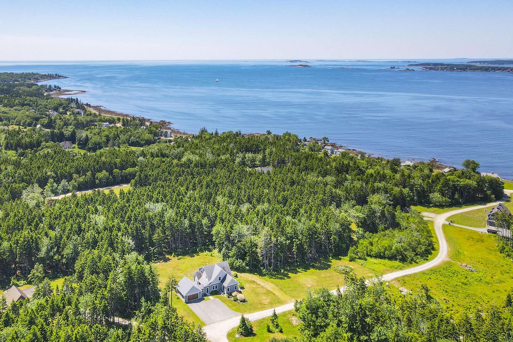 1.69 Acres of Land with Home for Sale in Bristol, Maine