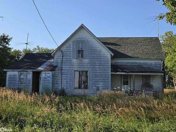 8.27 Acres of Land with Home for Sale in Scranton, Iowa