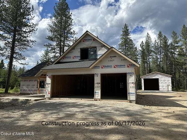 5.18 Acres of Land with Home for Sale in Athol, Idaho
