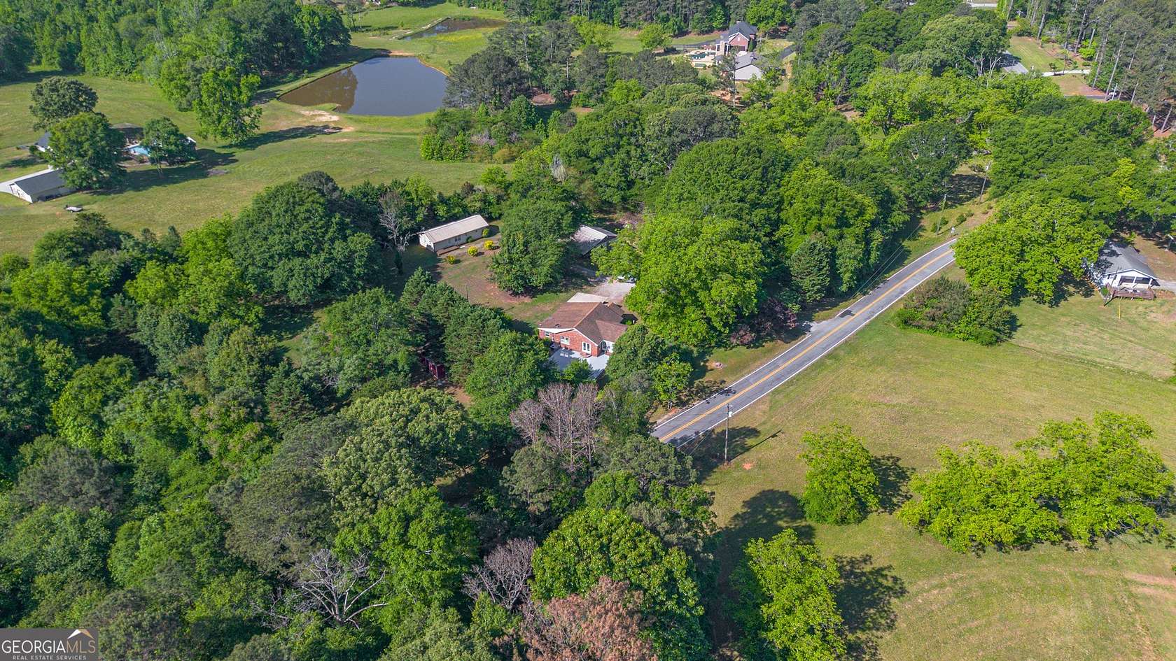 1.5 Acres of Land with Home for Sale in Carrollton, Georgia