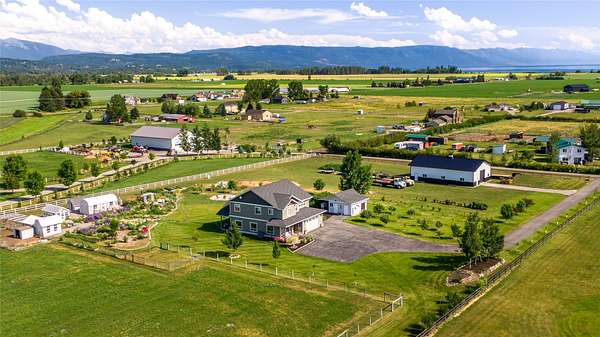 5 Acres of Land with Home for Sale in Kalispell, Montana