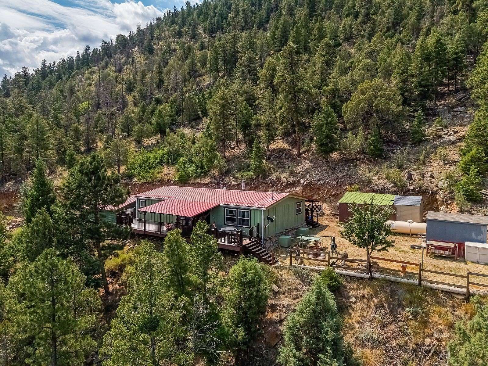 22 Acres of Recreational Land with Home for Sale in Westcliffe, Colorado