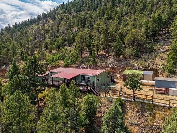 22 Acres of Recreational Land with Home for Sale in Westcliffe, Colorado