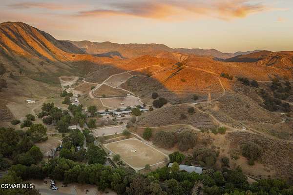 48.8 Acres of Agricultural Land with Home for Sale in Simi Valley, California