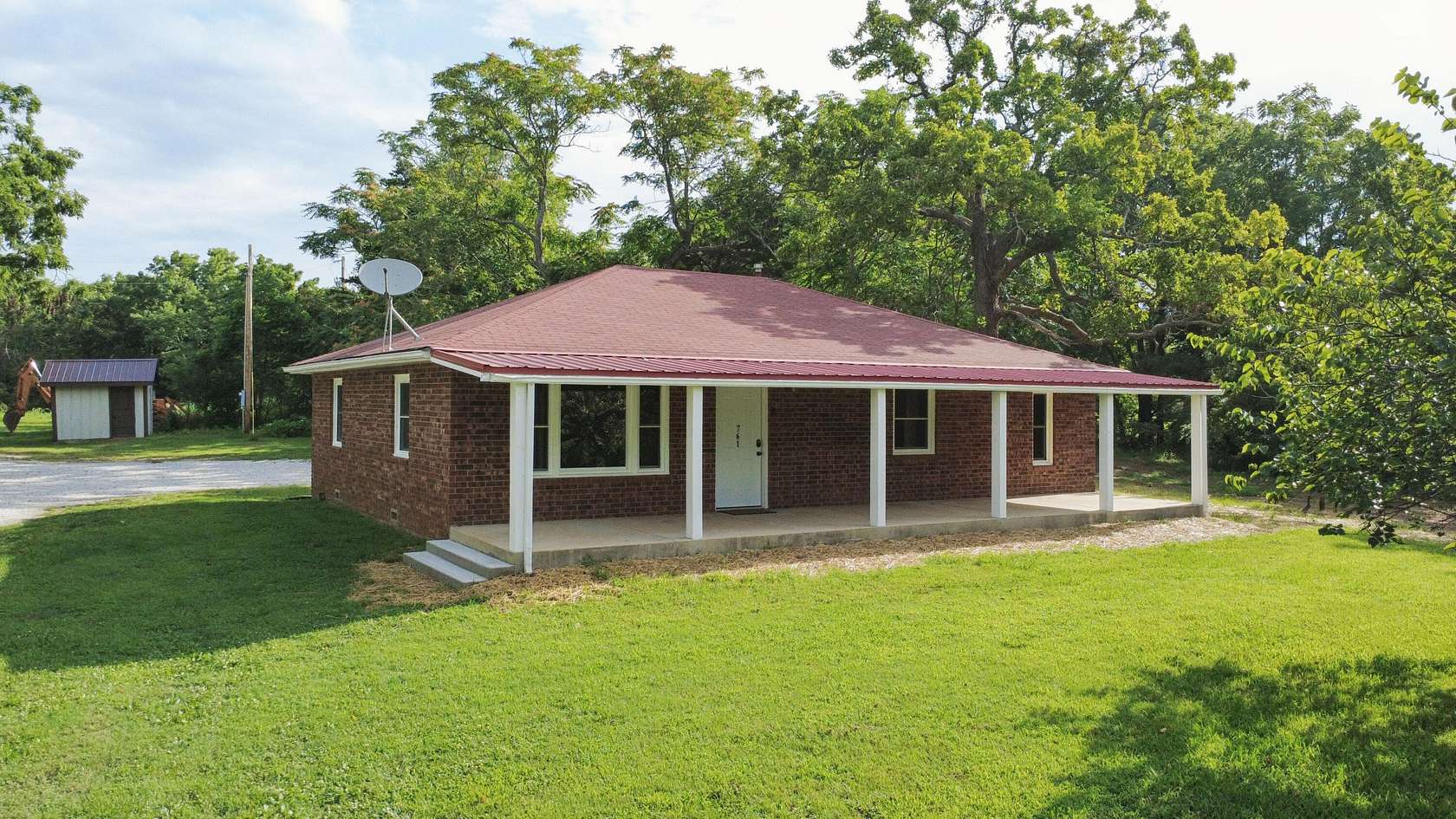 16.2 Acres of Land with Home for Sale in Everton, Missouri