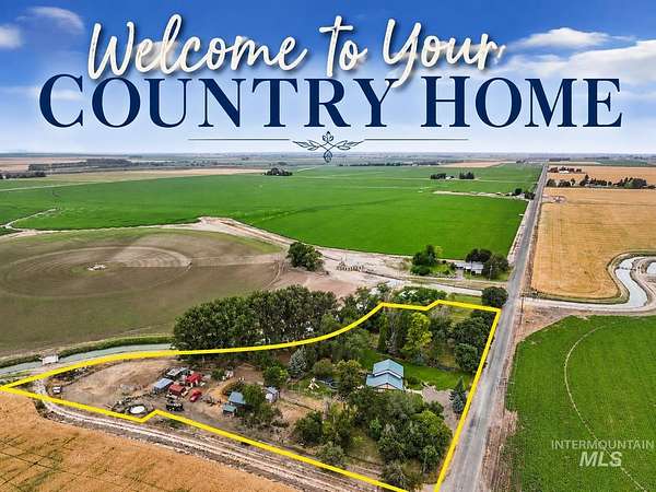 3.38 Acres of Land with Home for Sale in Eden, Idaho