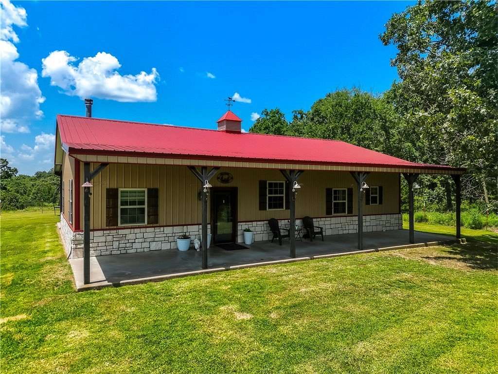 40 Acres of Agricultural Land with Home for Sale in Westville, Oklahoma
