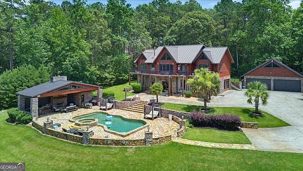 16 Acres of Land with Home for Sale in Carrollton, Georgia
