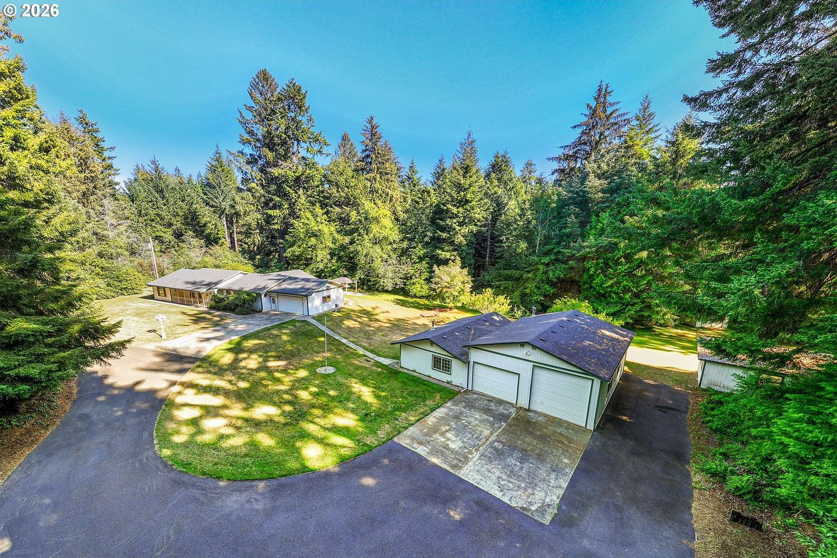 3.66 Acres of Land with Home for Sale in Florence, Oregon