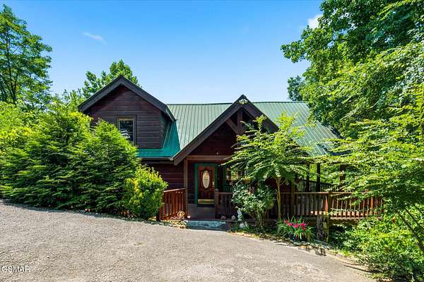 41.7 Acres of Recreational Land with Home for Sale in Pigeon Forge, Tennessee