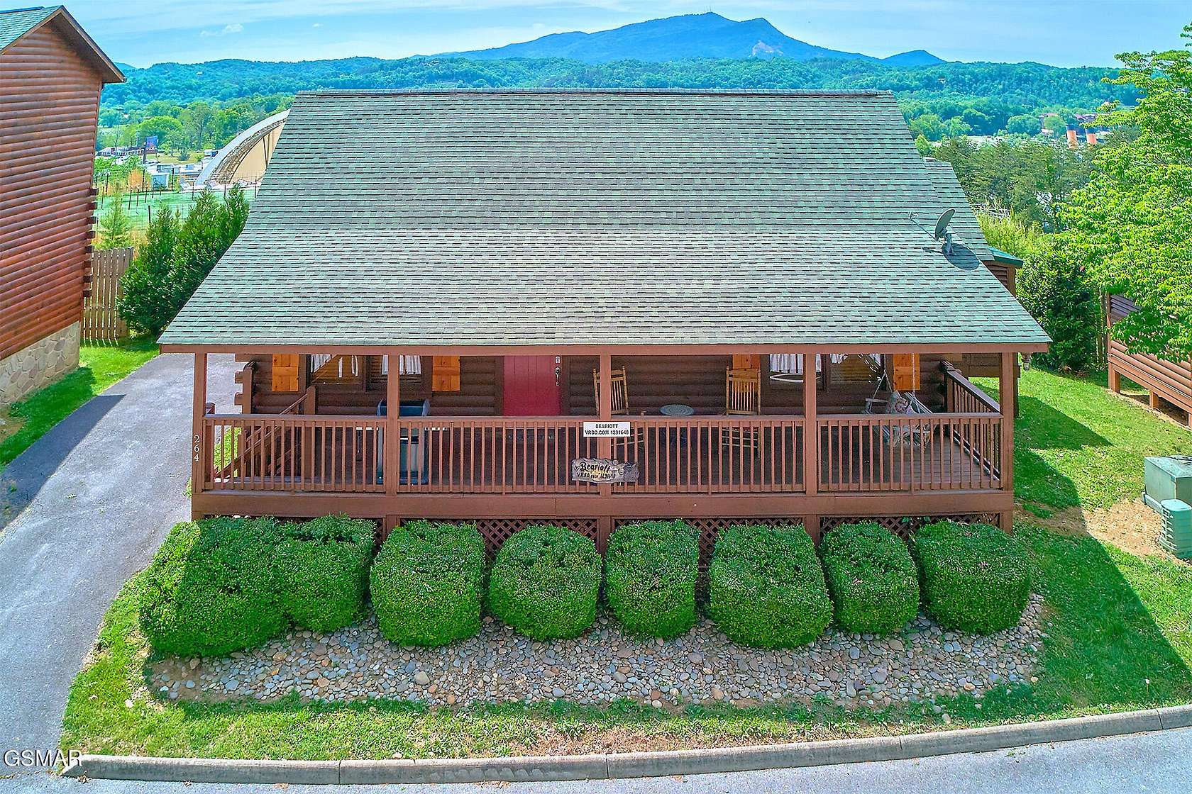 5.55 Acres of Land with Home for Sale in Pigeon Forge, Tennessee