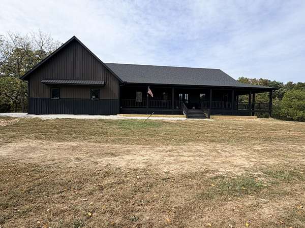 9.25 Acres of Land with Home for Sale in Seymour, Missouri