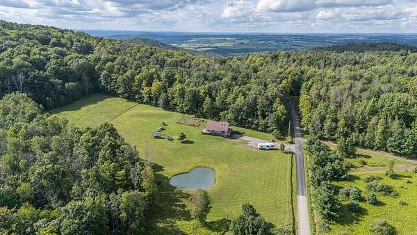 12 Acres of Land with Home for Sale in Millerton, Pennsylvania