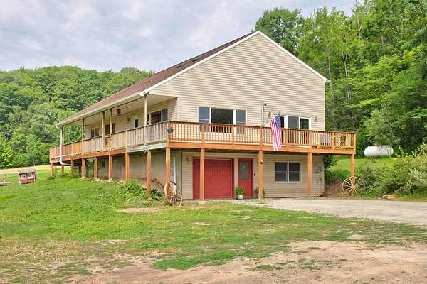 12 Acres of Land with Home for Sale in Millerton, Pennsylvania