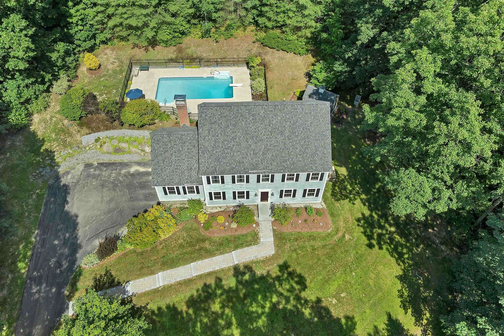 2.24 Acres of Land with Home for Sale in New Boston, New Hampshire