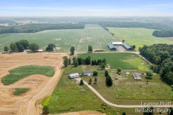 2.85 Acres of Land with Home for Sale in Lake Odessa, Michigan