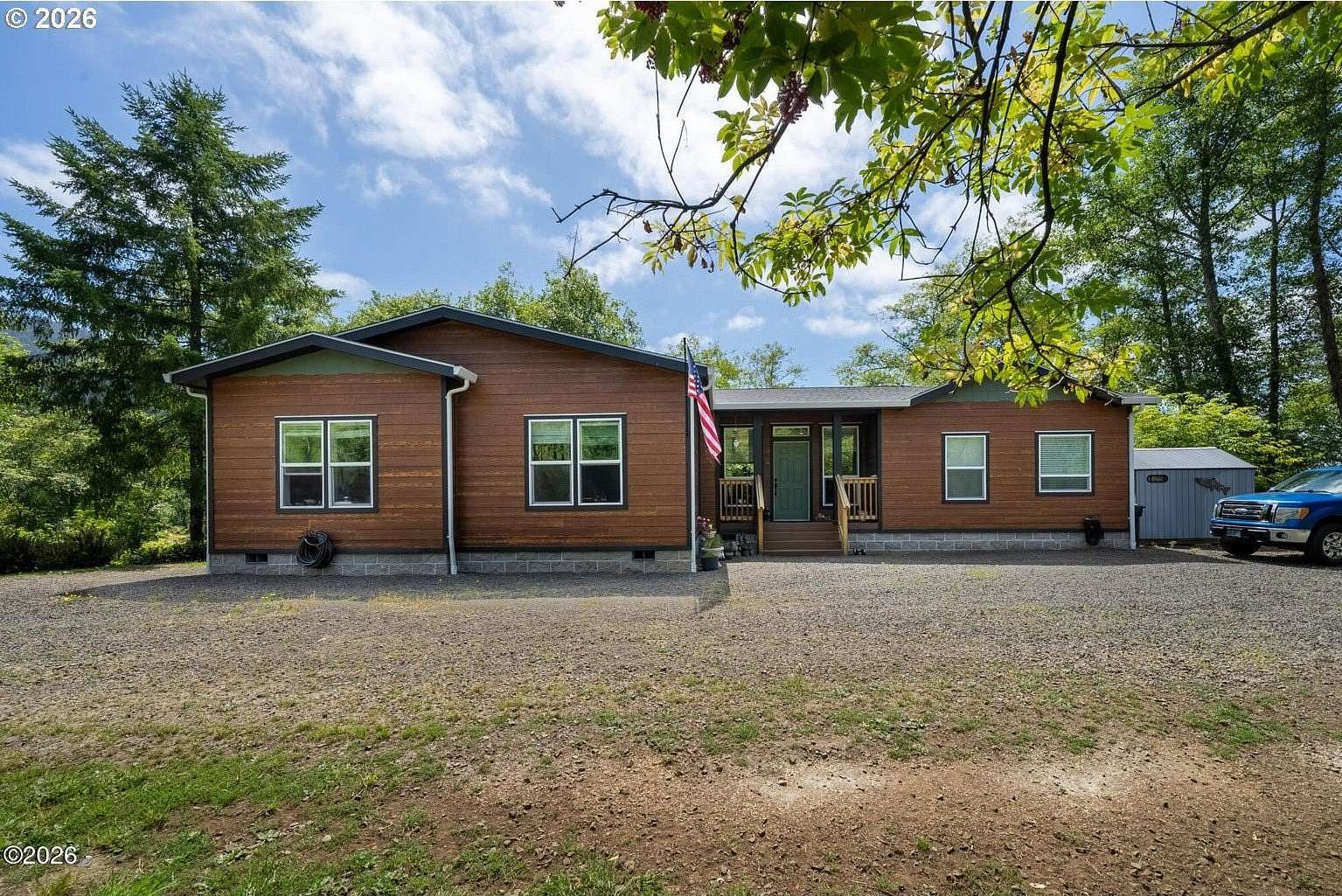 3.29 Acres of Land with Home for Sale in Tillamook, Oregon