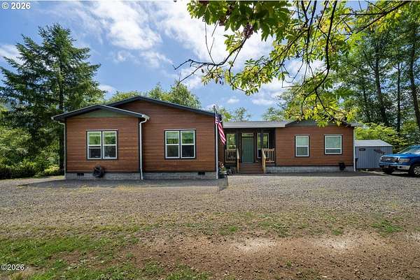3.29 Acres of Land with Home for Sale in Tillamook, Oregon