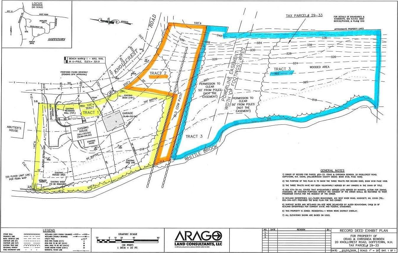 1.2 Acres of Residential Land for Sale in Goffstown, New Hampshire