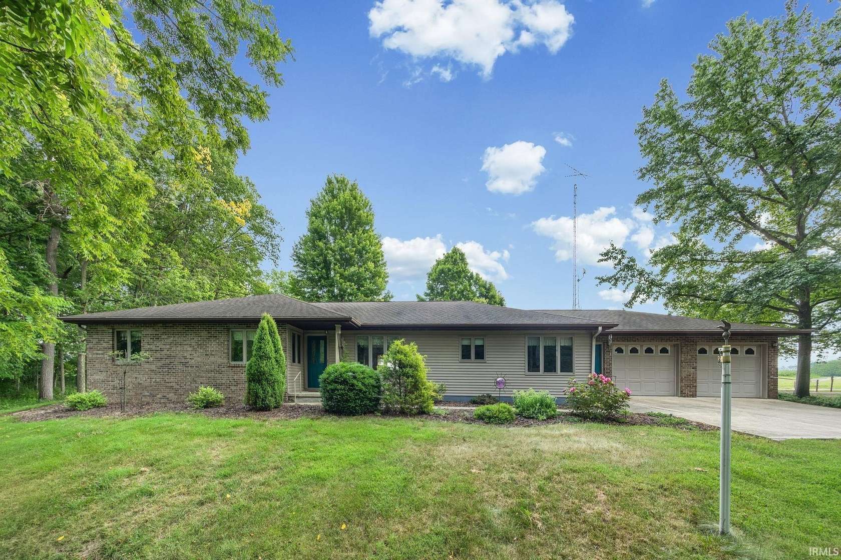 4 Acres of Land with Home for Sale in Delphi, Indiana