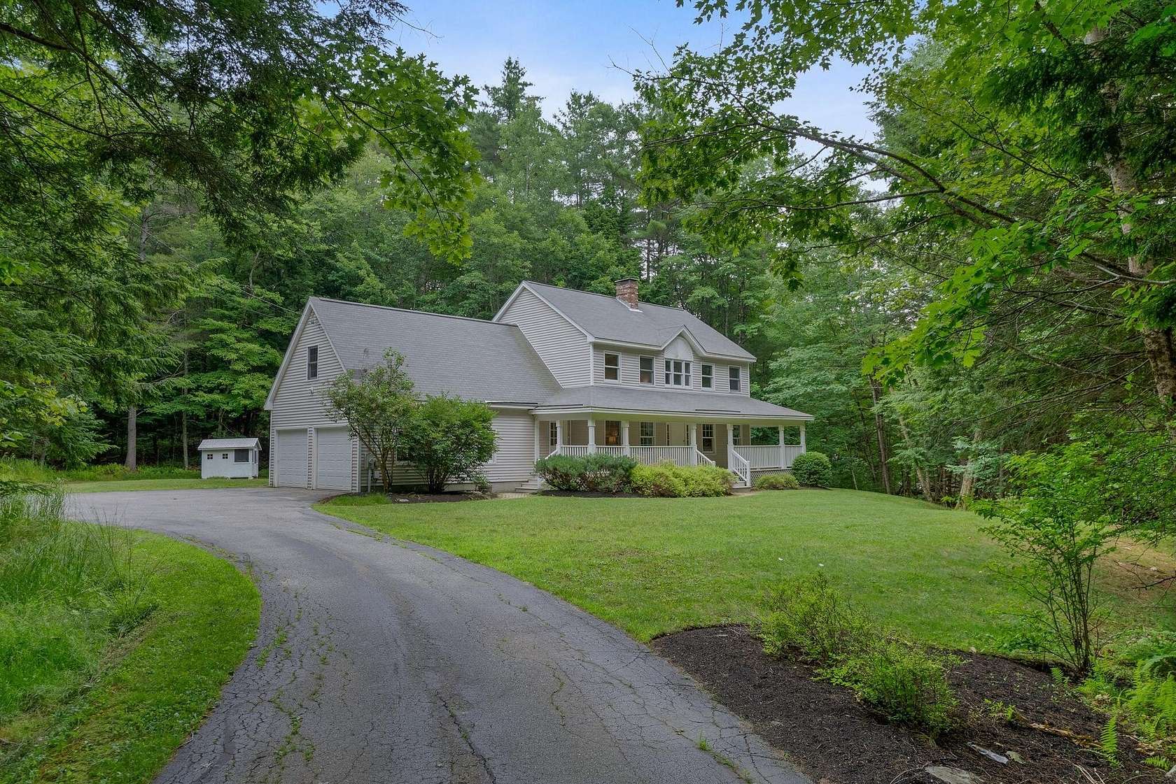 3 Acres of Land with Home for Sale in North Yarmouth Town, Maine