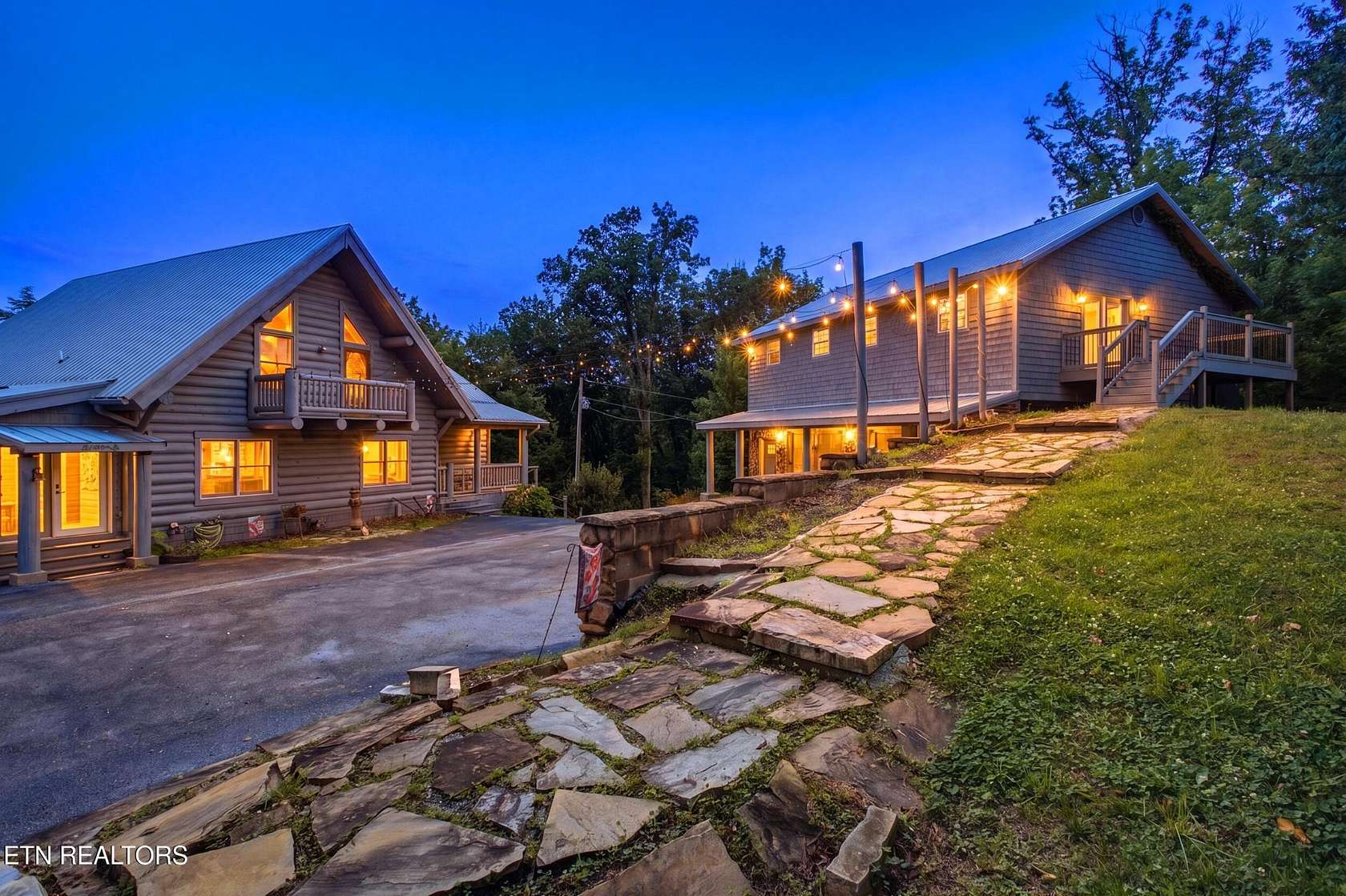 23.6 Acres of Land with Home for Sale in Sevierville, Tennessee