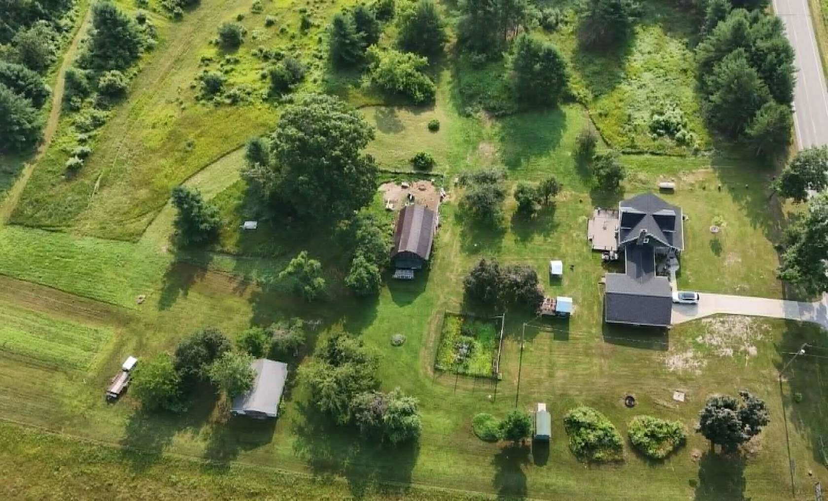 30 Acres of Land with Home for Sale in Lincoln, Michigan