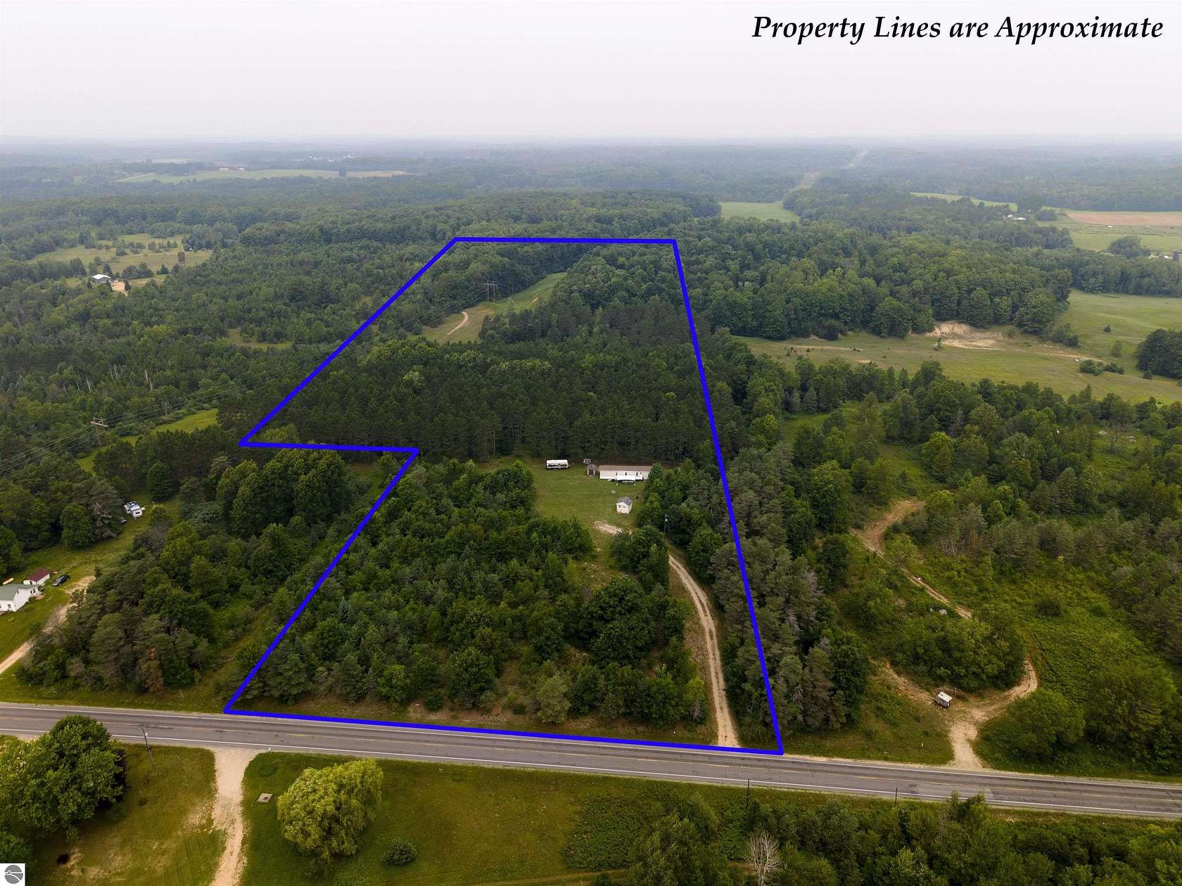 27.4 Acres of Land with Home for Sale in Fife Lake, Michigan