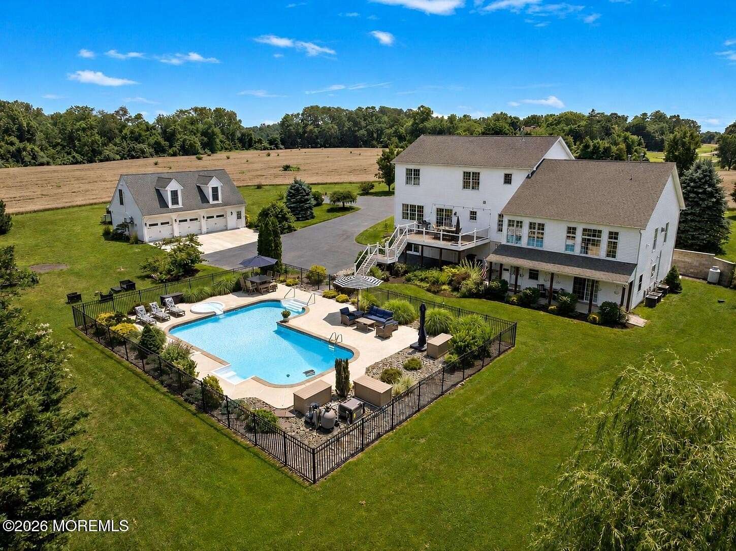 8.39 Acres of Land with Home for Sale in Cream Ridge, New Jersey