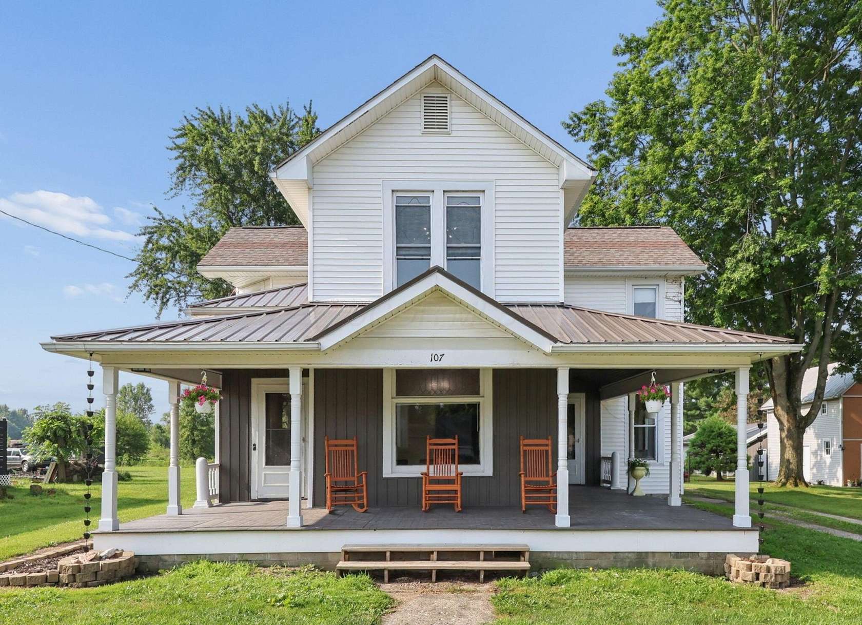 2.56 Acres of Land with Home for Sale in Ashley, Ohio