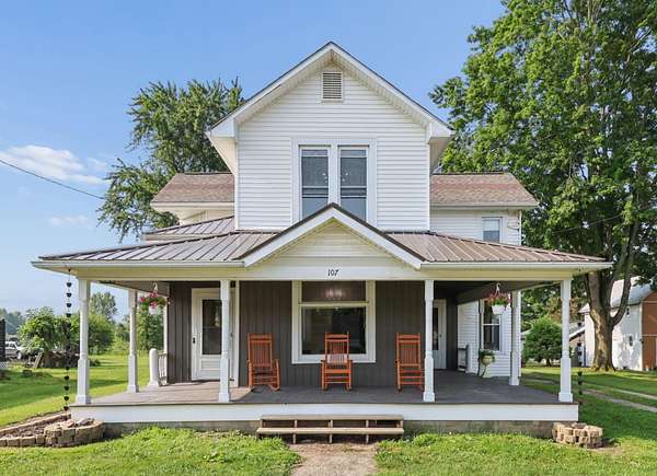 2.56 Acres of Land with Home for Sale in Ashley, Ohio