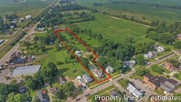 2.56 Acres of Land with Home for Sale in Ashley, Ohio