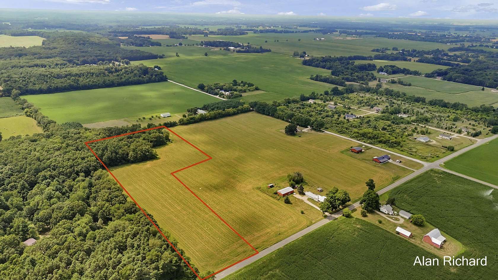 9.73 Acres of Residential Land for Sale in Sand Lake, Michigan
