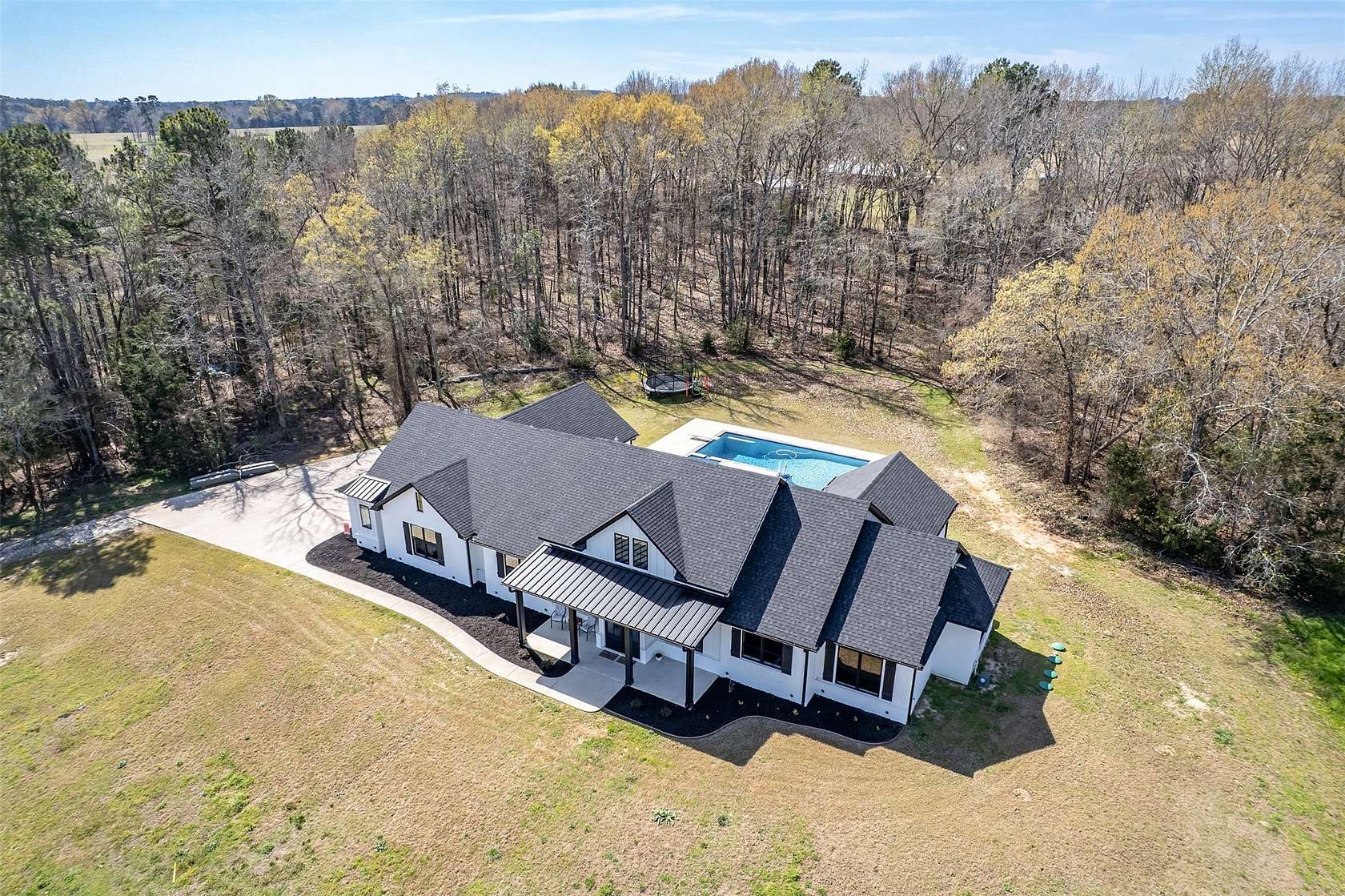 21.2 Acres of Land with Home for Sale in Troup, Texas
