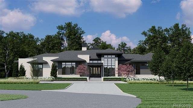 2 Acres of Land with Home for Sale in Bloomfield Township, Michigan