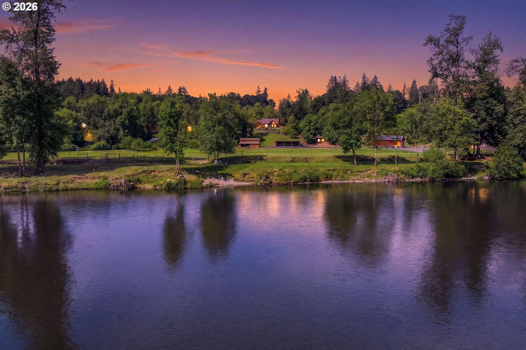 5.39 Acres of Land with Home for Sale in Albany, Oregon