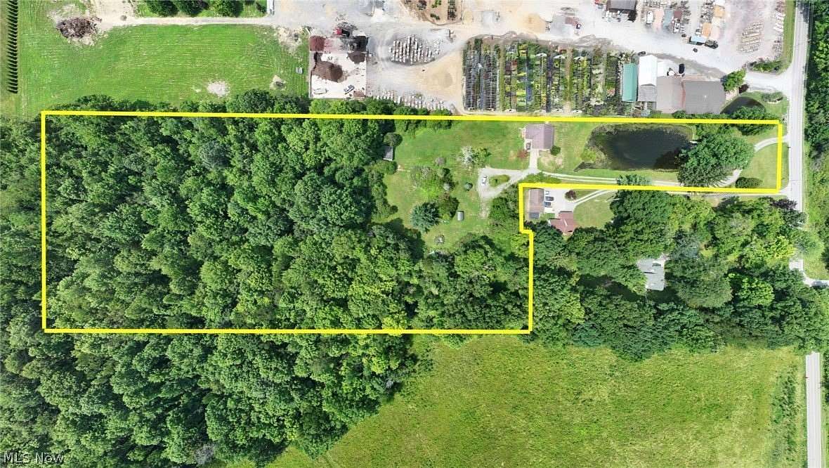 7.53 Acres of Land with Home for Sale in Poland, Ohio