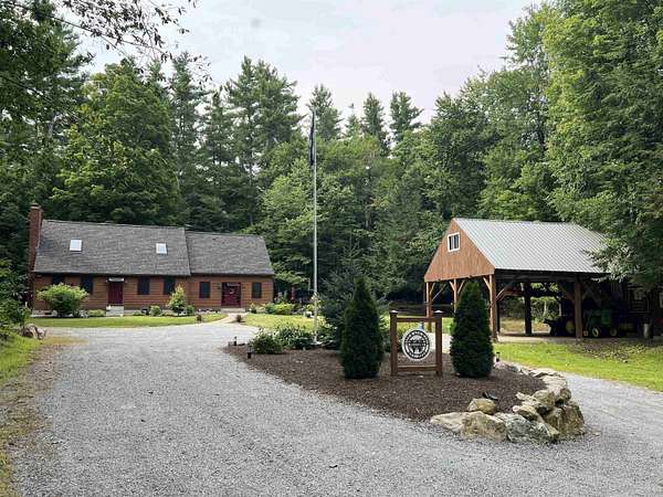 2 Acres of Land with Home for Sale in New Boston, New Hampshire