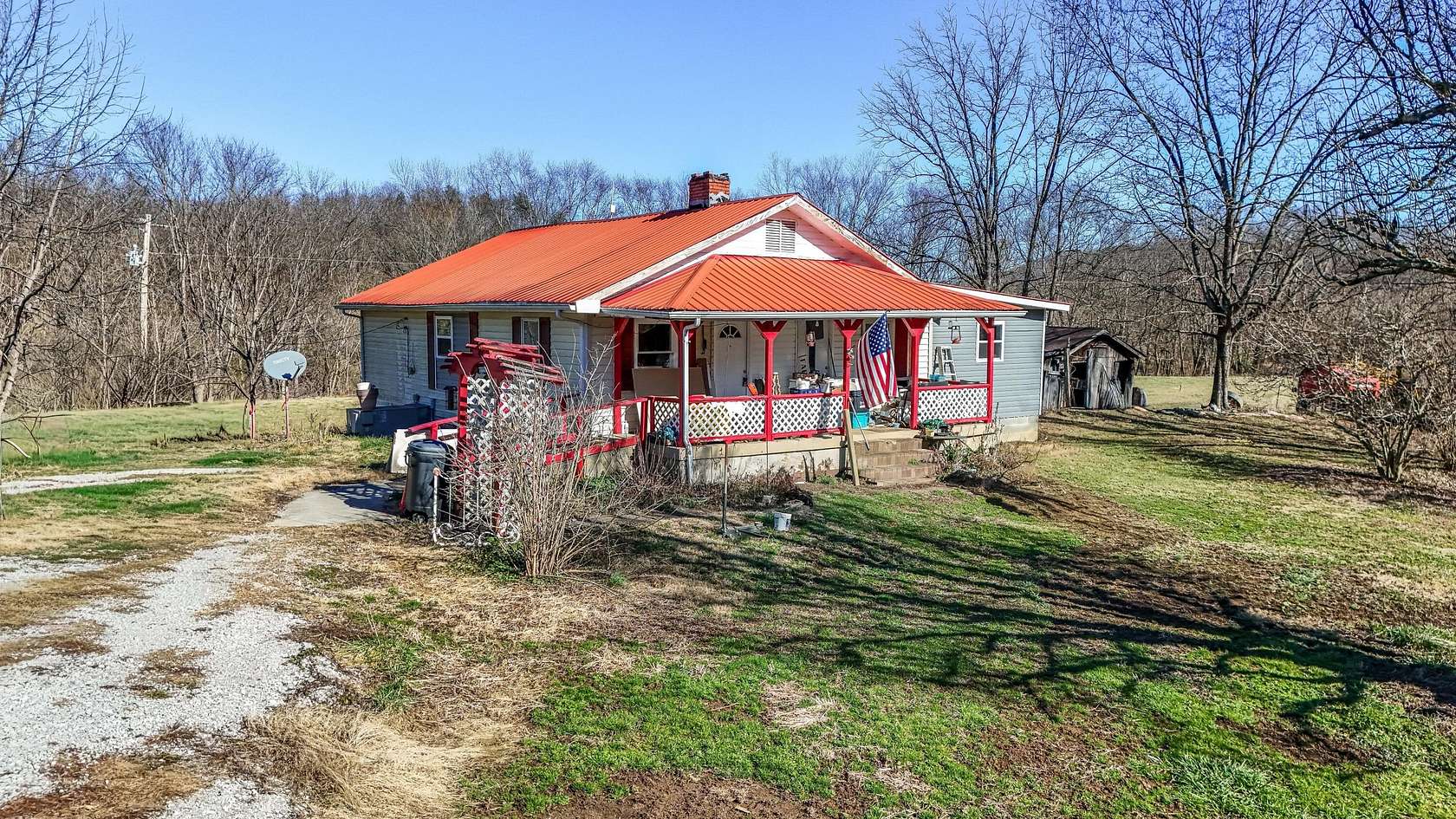 55 Acres of Recreational Land with Home for Sale in Barbourville, Kentucky