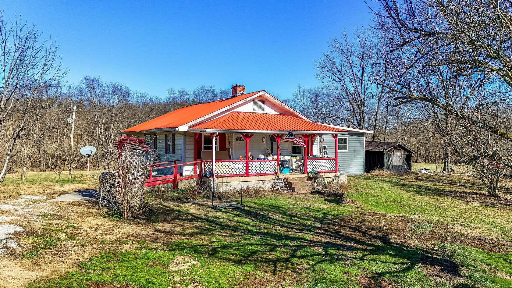 55 Acres of Recreational Land with Home for Sale in Barbourville, Kentucky