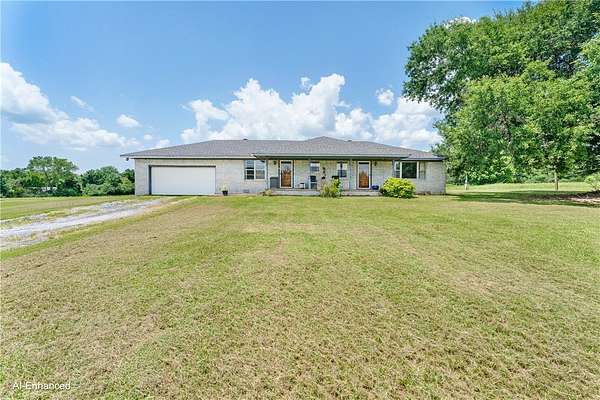 11.8 Acres of Land with Home for Sale in Alma, Arkansas