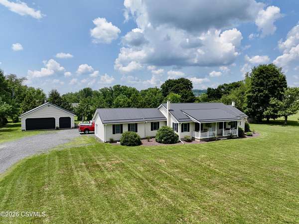 1.5 Acres of Land with Home for Sale in Sunbury, Pennsylvania