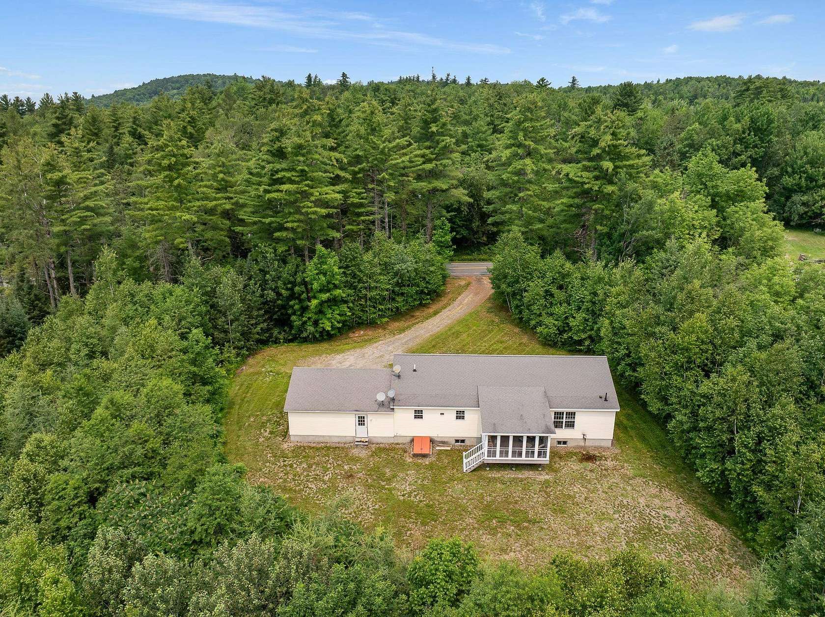 5.24 Acres of Land with Home for Sale in Jefferson, New Hampshire
