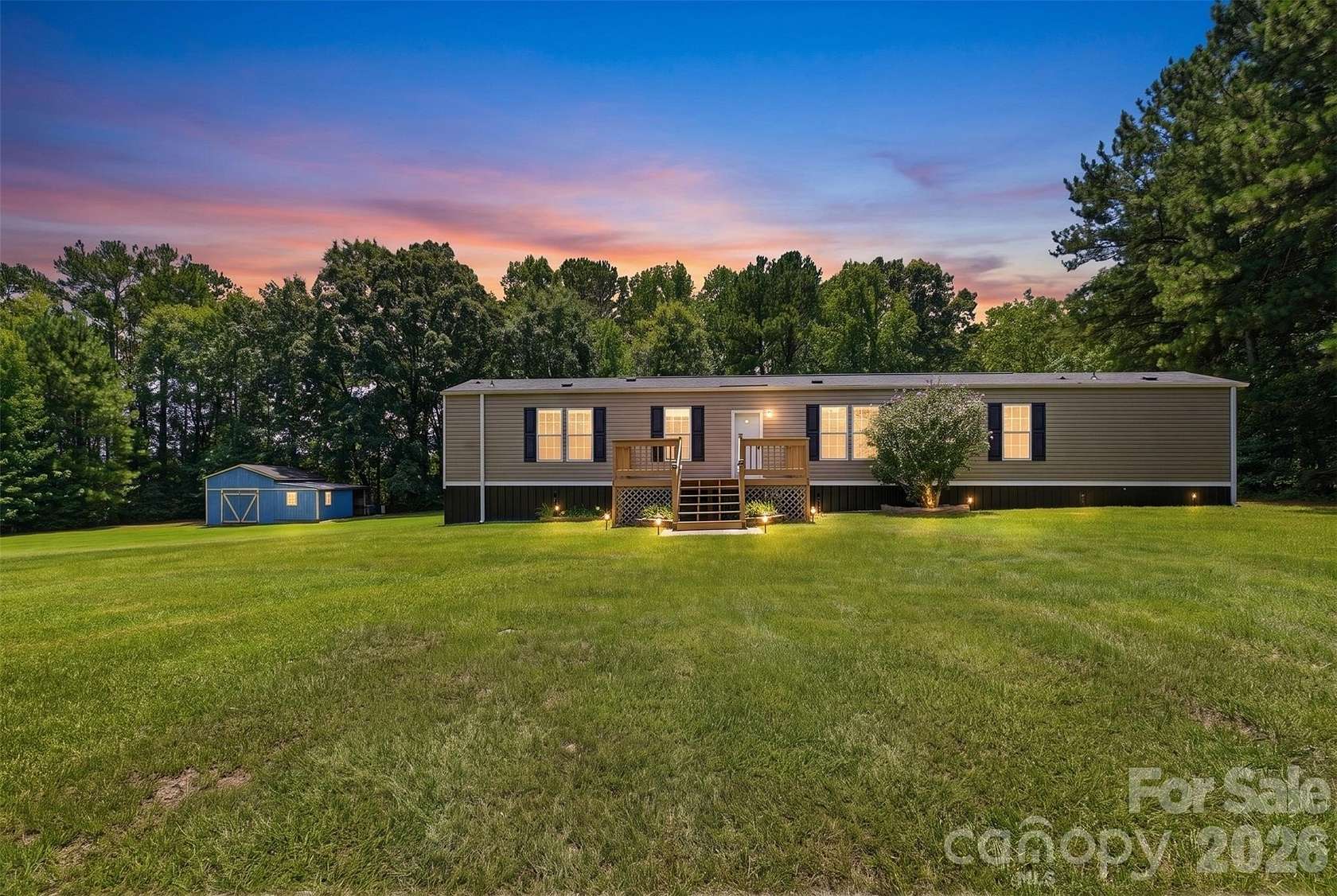 10 Acres of Land with Home for Sale in Chester, South Carolina