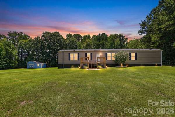 10 Acres of Land with Home for Sale in Chester, South Carolina