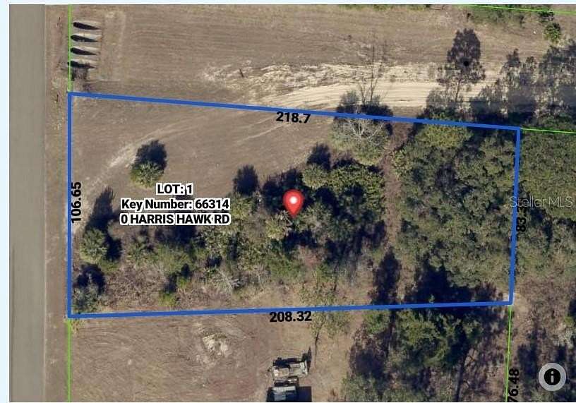 0.46 Acres of Residential Land for Sale in Weeki Wachee, Florida
