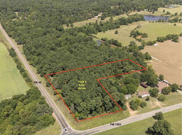 5.5 Acres of Land for Sale in Big Sandy, Texas