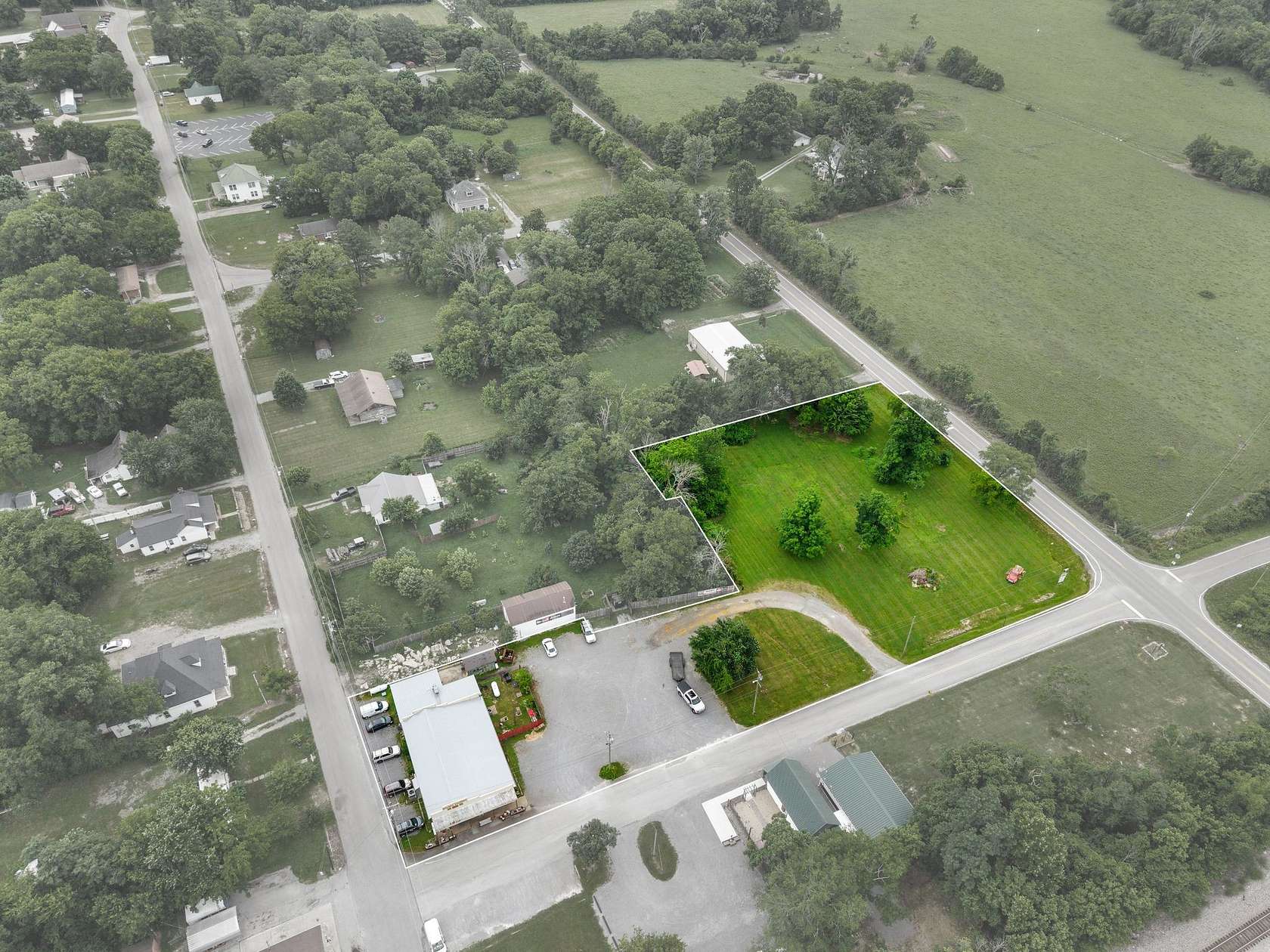 1.63 Acres of Improved Commercial Land for Sale in Christiana, Tennessee