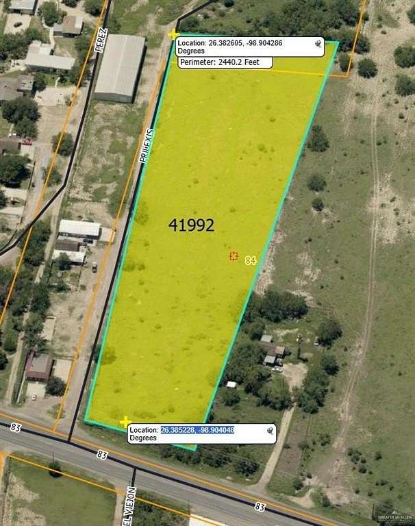 5.47 Acres of Mixed-Use Land for Sale in Rio Grande City, Texas